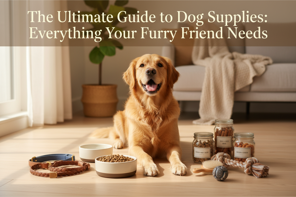 The Ultimate Guide to Dog Supplies: Everything Your Furry Friend Needs